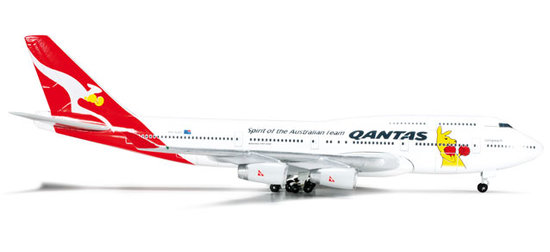 Lietadlo Boeing 747-400 "Boxing Kangaroo" Qantas 